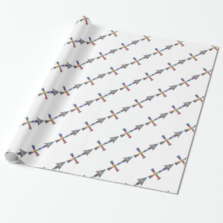 Hologramm Sagittarius Geschenkpapier