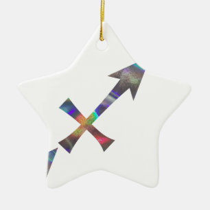 Hologramm Sagittarius Keramikornament