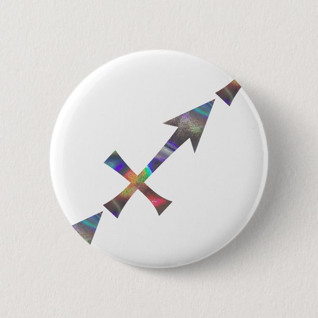 Hologramm Schütze Button (Vorderseite)