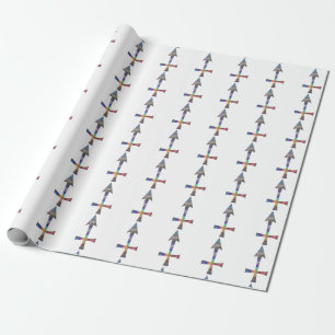 Hologramm Schütze Geschenkpapier