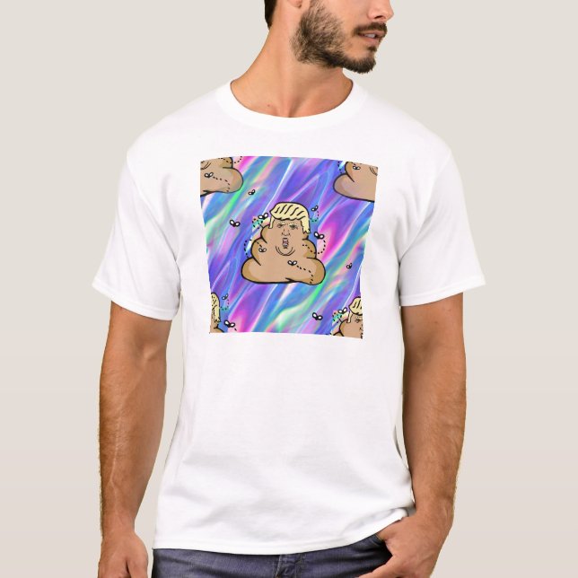 Hologramm-Trumpf T-Shirt (Vorderseite)