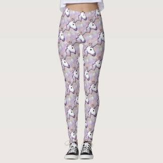 Hologramm unicorn emoji Leggings