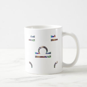 Hologramm Waage Tasse
