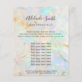 Holograph-Flyer für neue IMITATE aus Opferstein Flyer