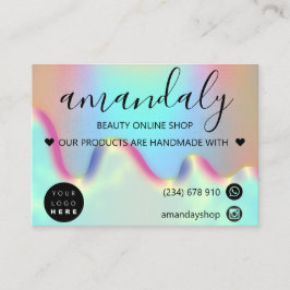 Holograph Shop Vielen Dank Discount Code Ombre Visitenkarte