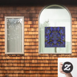 Holographic Butterfly Wings Fraktal Suncatcher Fensteraufkleber