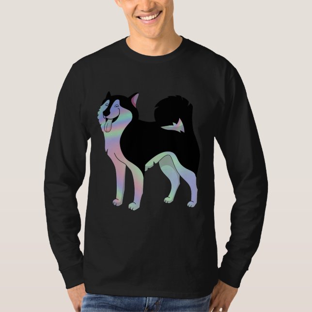 Holographic Husky T-Shirt (Vorderseite)