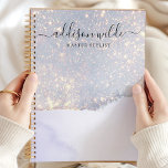Holographic Lila Glitzer Luxury Glam Business Planer<br><div class="desc">Organisieren Sie mit diesem luxuriösen und glamourösen Planer Ihren Salon oder Ihr Beauty Business. Mit seinem faszinierenden holografischen lila Glitzer-Design ist dieser Planer perfekt für den stilvollen und erfolgreichen Unternehmer. Der Platz für Kundentermine, Notizen, Bestandsverfolgung und Geschäftsziele wird Ihnen dabei helfen, Ihren Tagesablauf einfach zu verwalten und gleichzeitig eine Touch...</div>