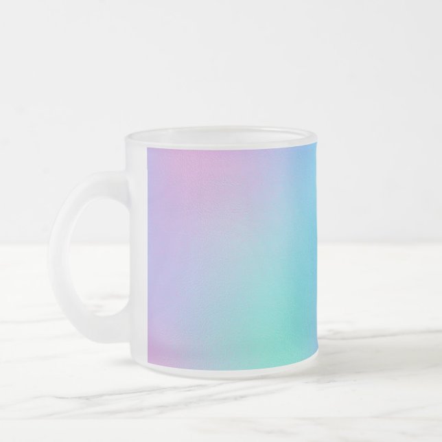 Holographic Pastel Dream Mattglastasse (Links)