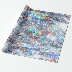 Holographic Sparkle Glitzer Geschenkpapier