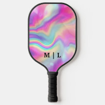 Holographic Wave Pickleball Paddles