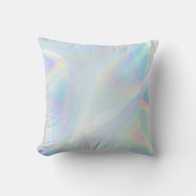 Holographische Iridescent Niedlich Moderne Wohnges Kissen (Vorderseite)