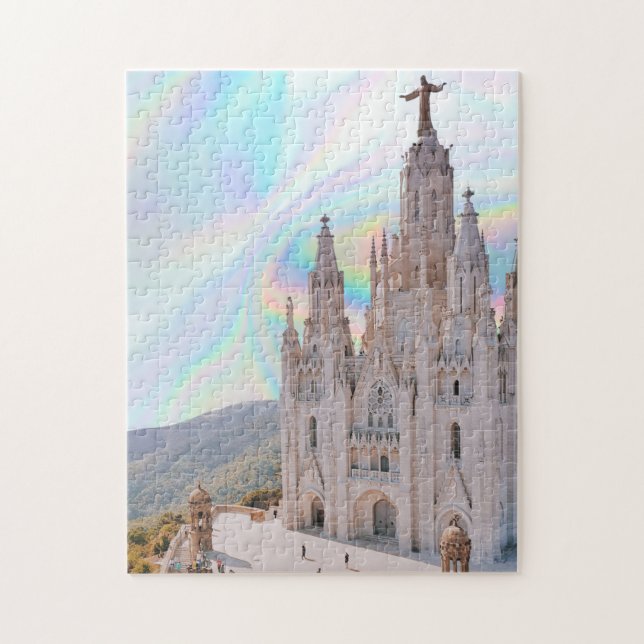Holographische Kathedrale Puzzle (Vertikal)
