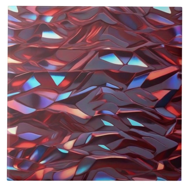 Holographische Keramik Fliese (Vorderseite)