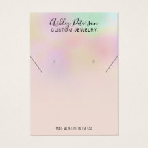 Holographischer Ober Schmuck Ohrring-Ketten-Displa