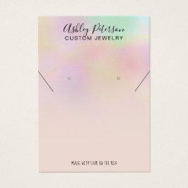 Holographischer Ober Schmuck Ohrring-Ketten-Displa