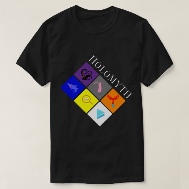 Hololive EN Holomyth   T-Shirt (Design vorne)