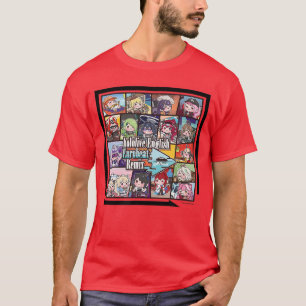hololive Englisch Eurobeat Remi Album Freunde vint T-Shirt