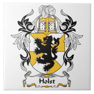 Holst Familienwappen Fliese