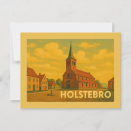 Holstebro Dänemark Giacometti Postkarte