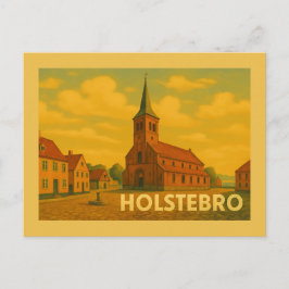 Holstebro Dänemark Giacometti Postkarte