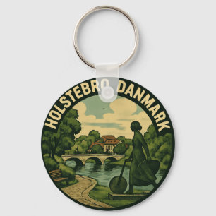 Holstebro Dänemark Giacometti Schlüsselanhänger