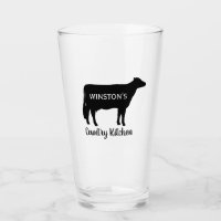 Holstein Cow Silhouette Personalisiert Country Far