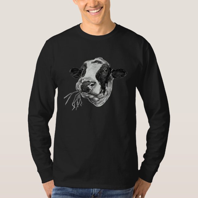 Holstein Dairy Cow Legend Heifer Farm Animal Vinta T-Shirt (Vorderseite)