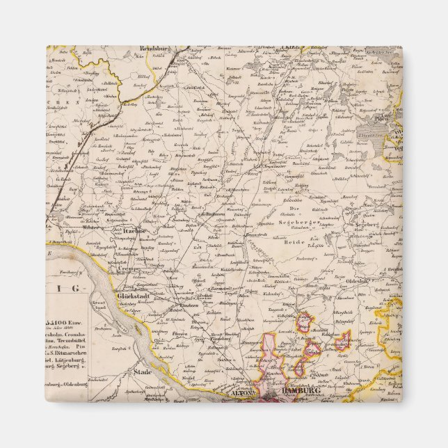 Holstein, Deutschland 2 Magnet (Vorne)