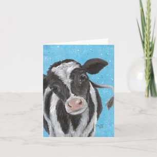Holstein-Kalb Faltkarte Ankündigung