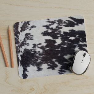Holstein Kuh Imitate Leather Natural Heck Mousepad