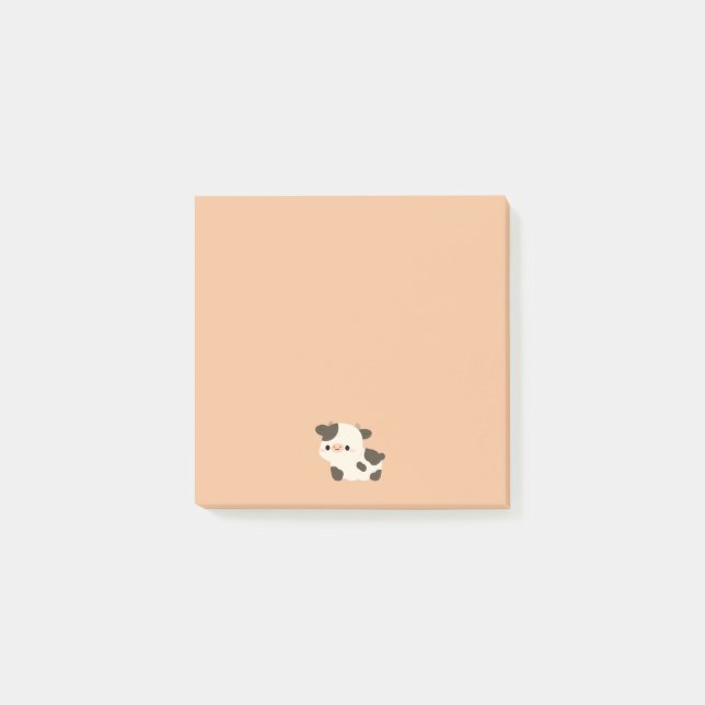 Holstein-Kuh Post-it Klebezettel (Vorderseite)