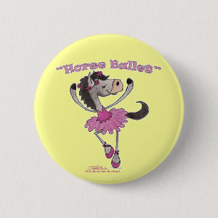 Holsteiner Horse Ballet Button
