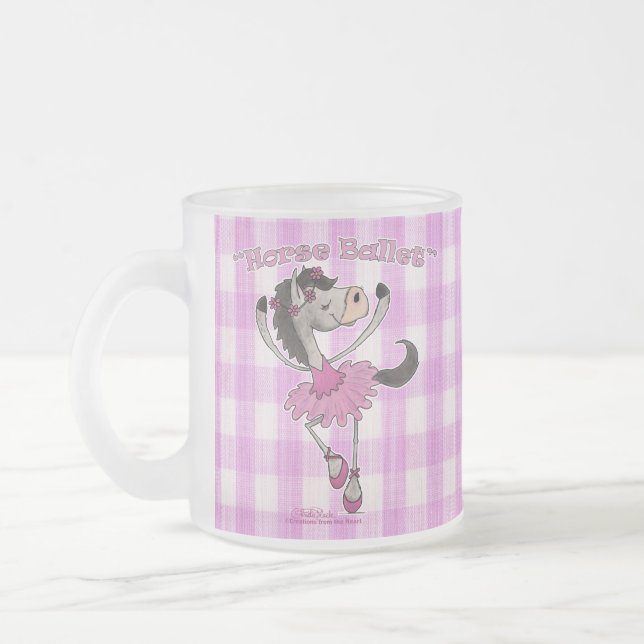 Holsteiner Horse Ballet Mattglastasse (Links)