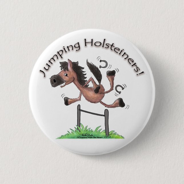 Holsteiners springen! button (Vorderseite)