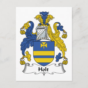 Holt Familienwappen Postkarte