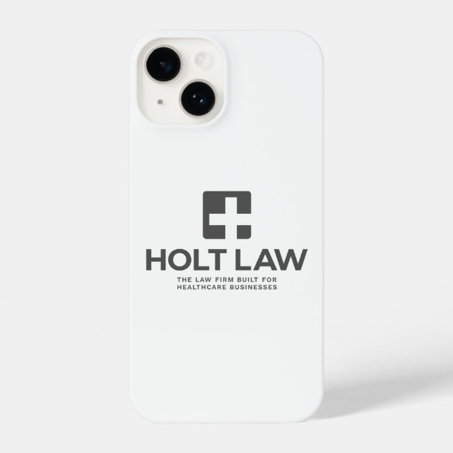 Holt Law Phone Case (grau) iPhone Hülle (Rückseite)