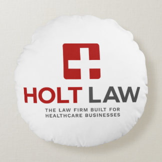 Holt Law Round Pillow Rundes Kissen
