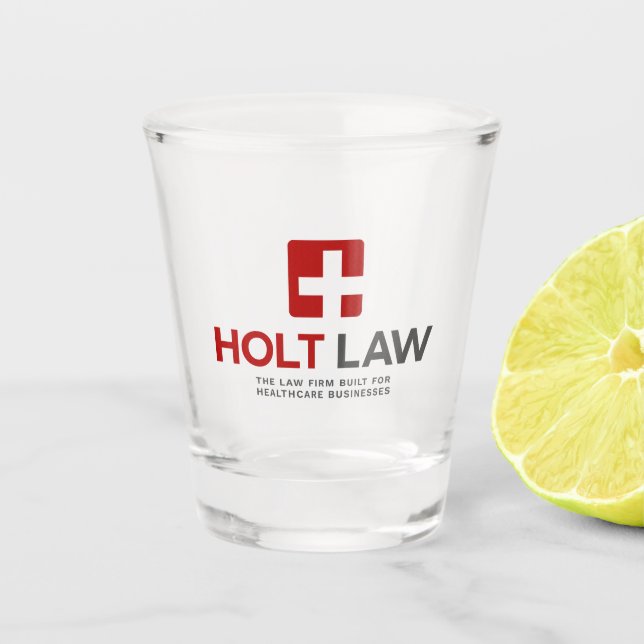 Holt Law Shot Glass Schnapsglas (Vorderseite)