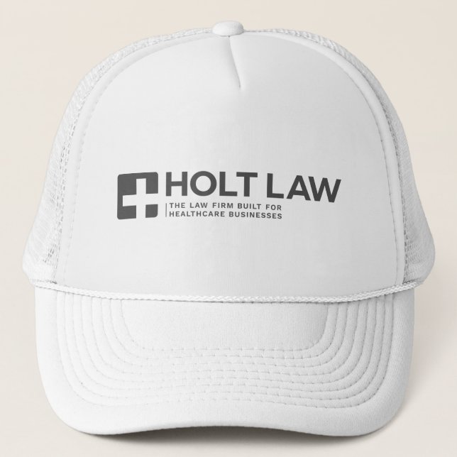 Holt Law Trucker Hats (grau) Truckerkappe (Vorderseite)