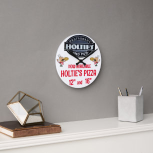 HOLTIES PIZZA RUNDE WANDUHR
