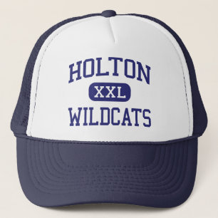 Holton - Wildkatzen - Highschool - Holton Kansas Truckerkappe