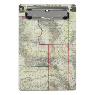 Holts neue Karte, Wyoming Mini Klemmbrett