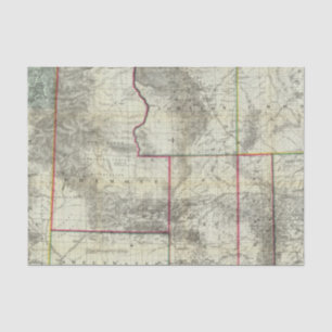 Holts neue Karte, Wyoming Seidenpapier
