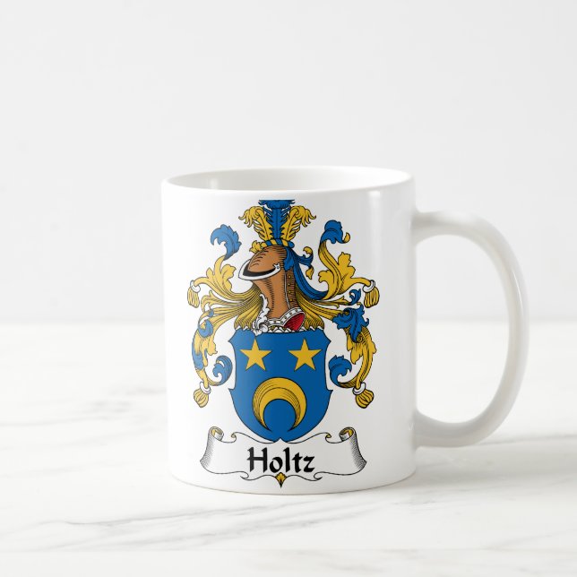 Holtz Familienwappen Tasse (Rechts)