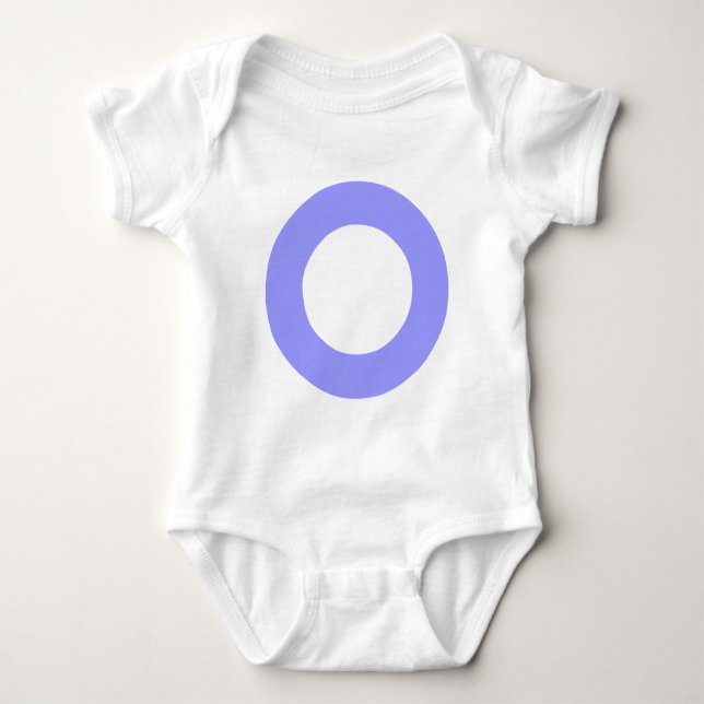Holunder Kreis Baby Strampler (Vorderseite)