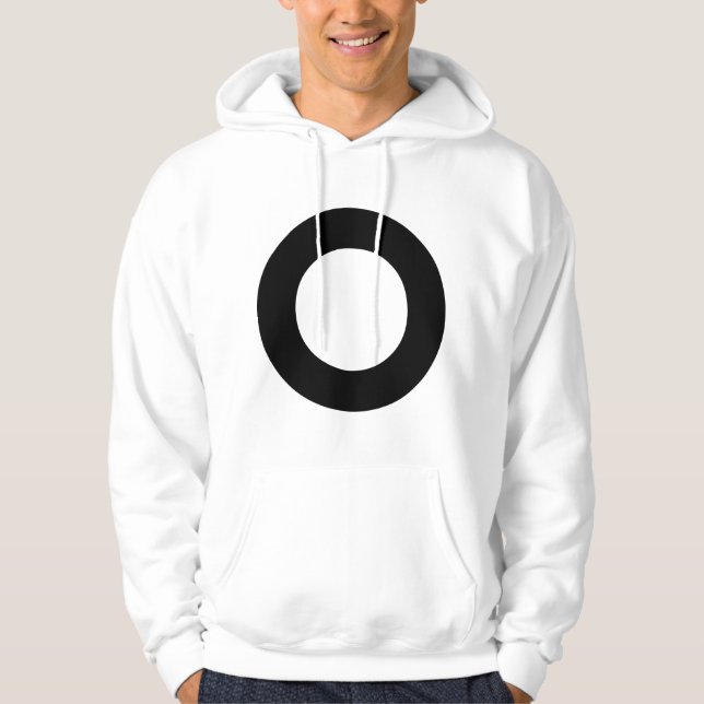 Holunder Kreis Hoodie (Vorderseite)