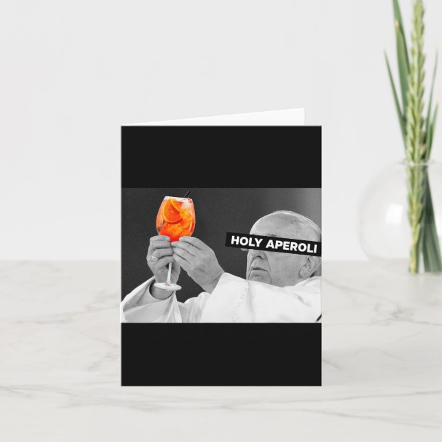 Holy Aperoli X Pe Drip X Francis Spritz Club Neu  Karte (Vorderseite)