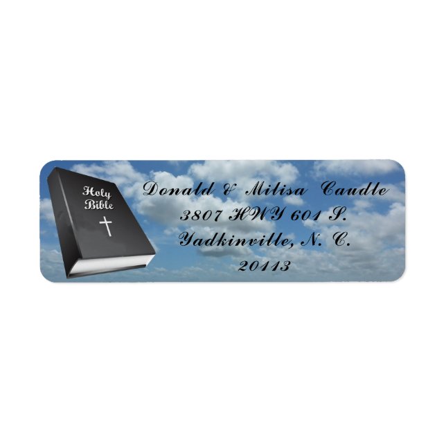 HOLY BIBLE (Vorne)