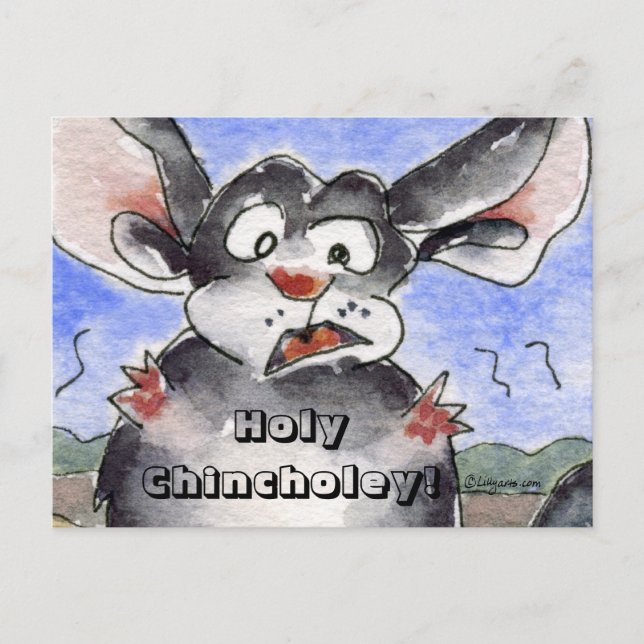 Holy Chincholey Cartoon Postcard Postkarte (Vorderseite)